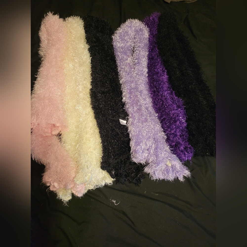 6 scarves